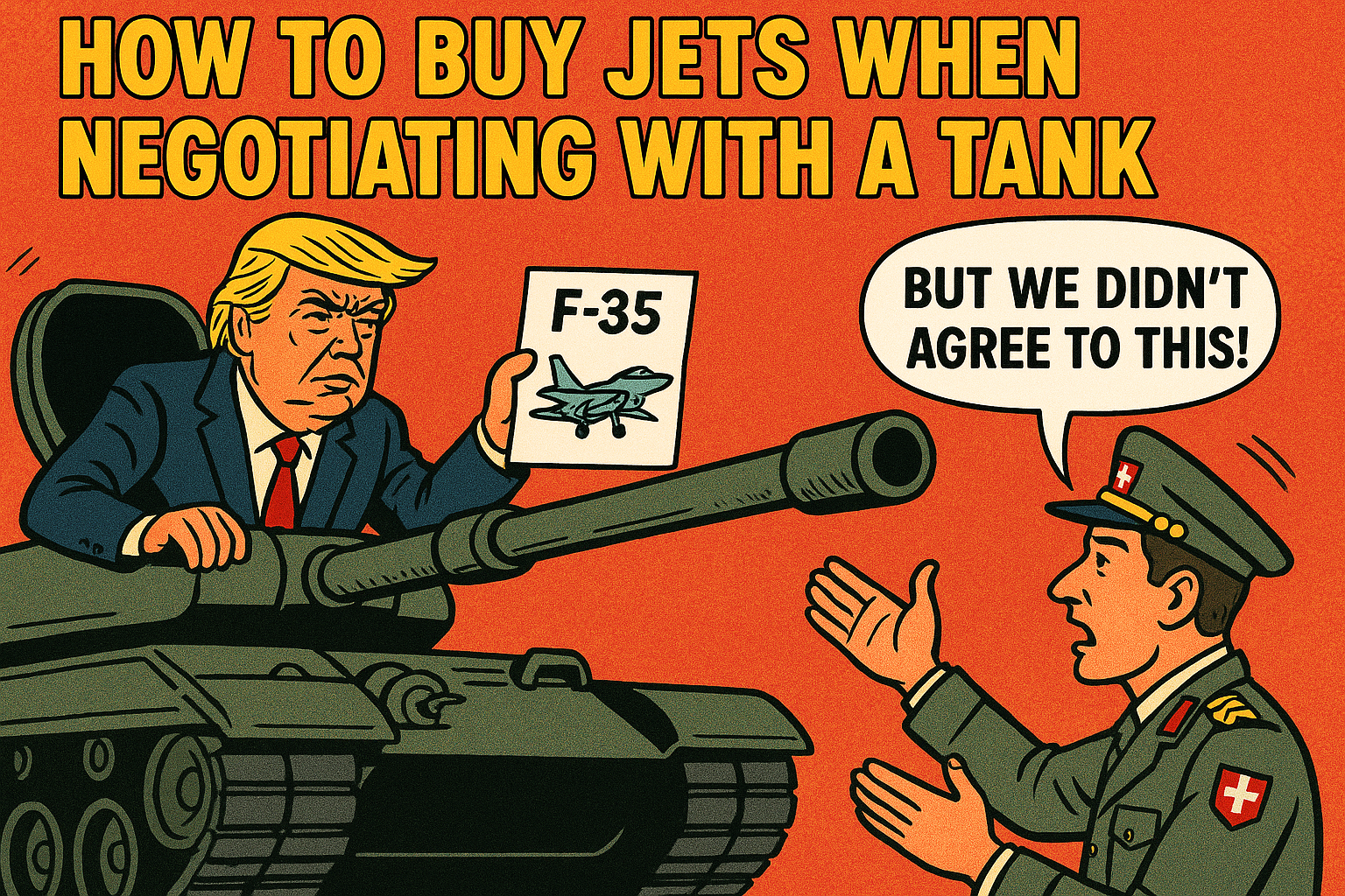 How to Buy Jets When Negotiating with a Tank: The F-35 Dilemma